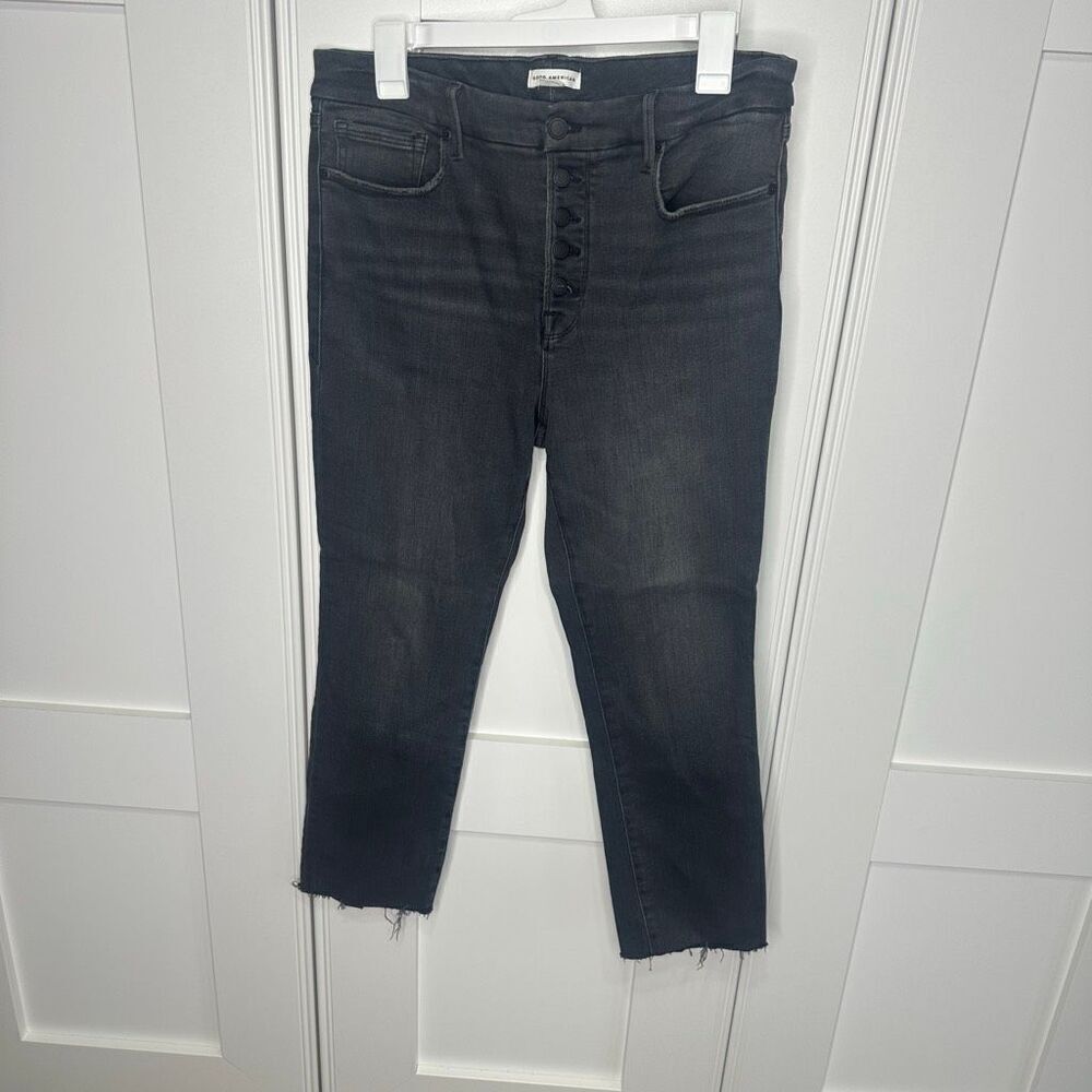 Good American Denim Button Fly Size 12 Size 31 (v1)